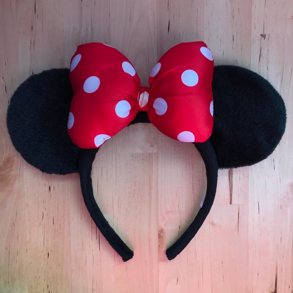 Disney Minnie Mouse Ears Plush Headband